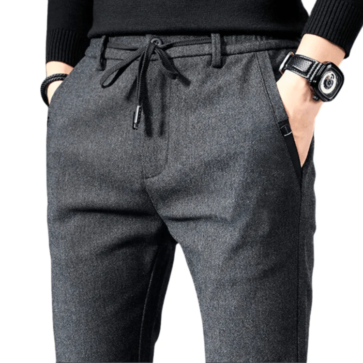 (PAGUE 1 LEVE 2) Calça Masculina Alfaiataria Elegance Puro Egípcio + BRINDE