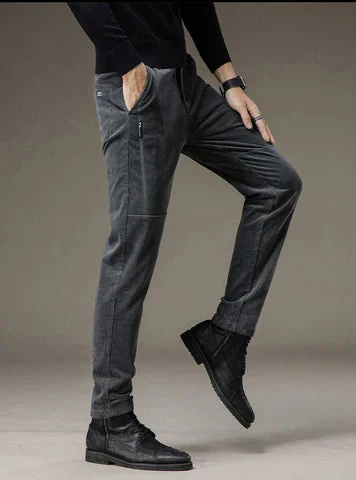 (PAGUE 1 LEVE 2) Calça Masculina Térmica de Veludo e Lã - Conforto e Estilo no Inverno - Image 3