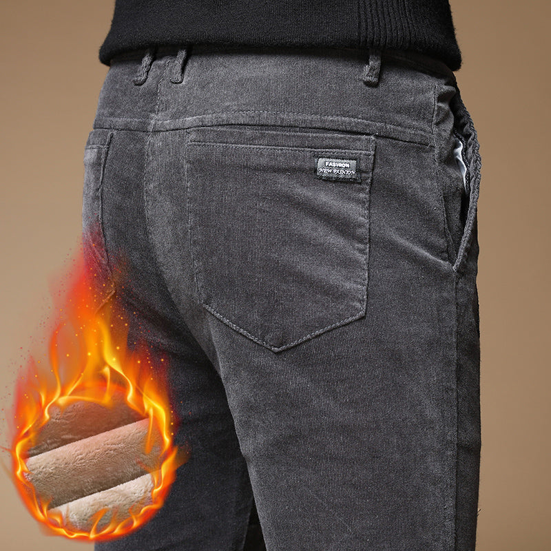 (PAGUE 1 LEVE 2) Calça Masculina Térmica de Veludo e Lã - Conforto e Estilo no Inverno - Image 6