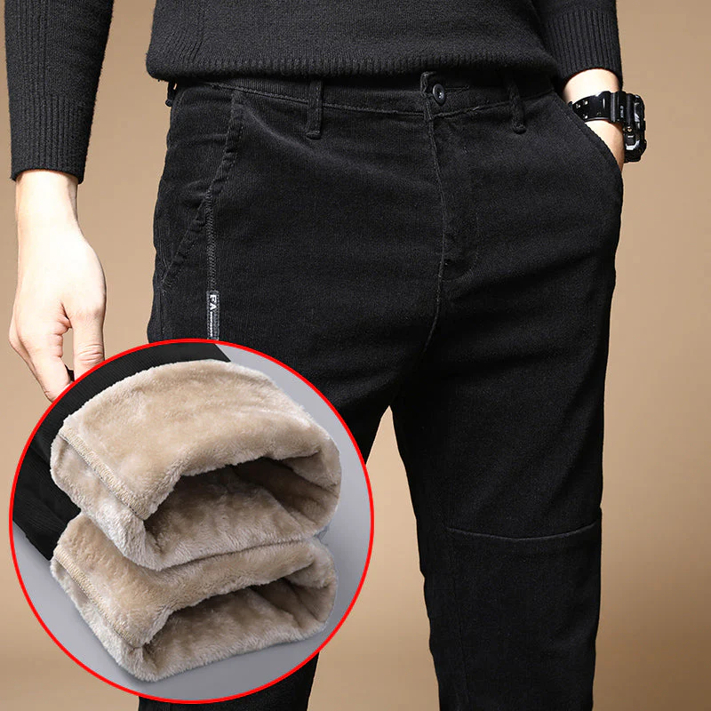 (PAGUE 1 LEVE 2) Calça Masculina Térmica de Veludo e Lã - Conforto e Estilo no Inverno - Image 7