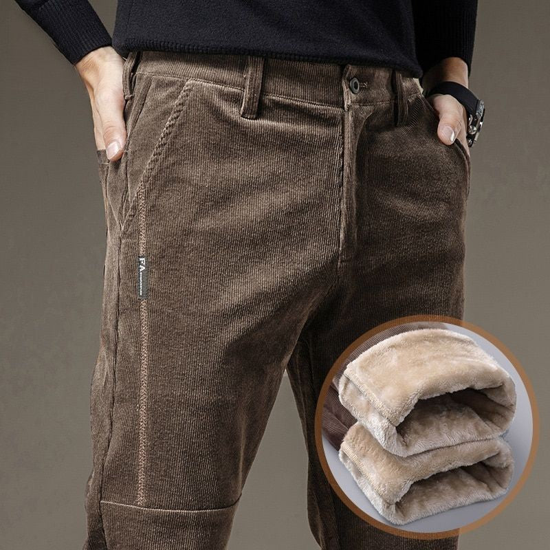 (PAGUE 1 LEVE 2) Calça Masculina Térmica de Veludo e Lã - Conforto e Estilo no Inverno - Image 8