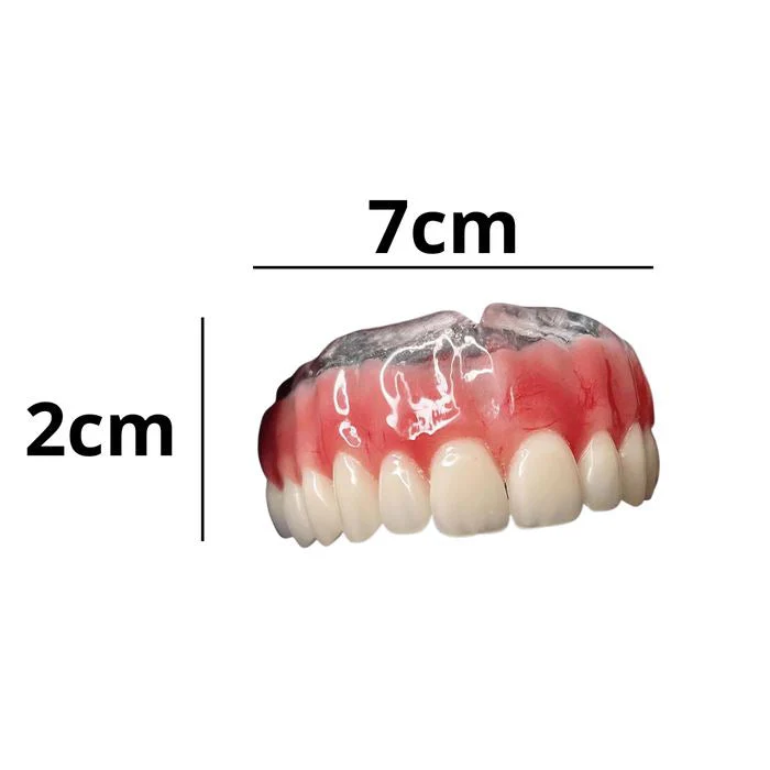 (COMPRE 1 LEVE 2) Dentadura de Silicone FIX | Ajustavel e Adaptativa + Kit de Limpeza de BRINDE - Image 5