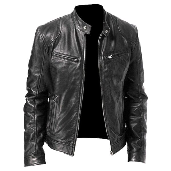 (PAGUE 1 LEVE 2) Jaqueta de Couro Masculina Racer + BRINDE - Image 4