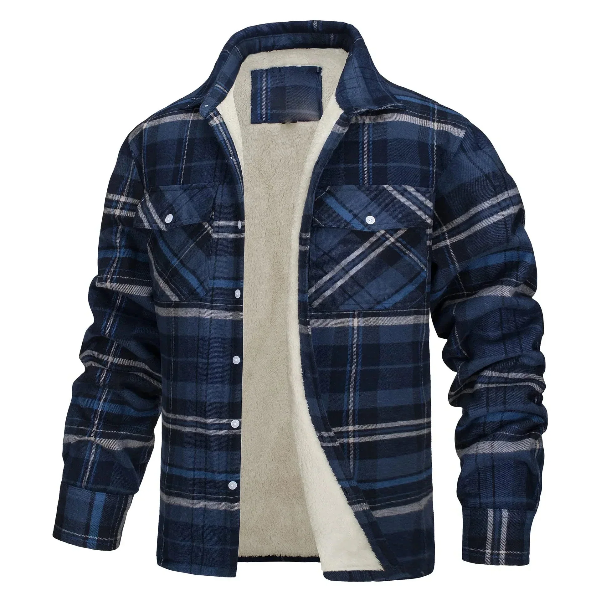(PAGUE 1 LEVE 2) Jaqueta Masculina Xadrez + BRINDE - Image 6