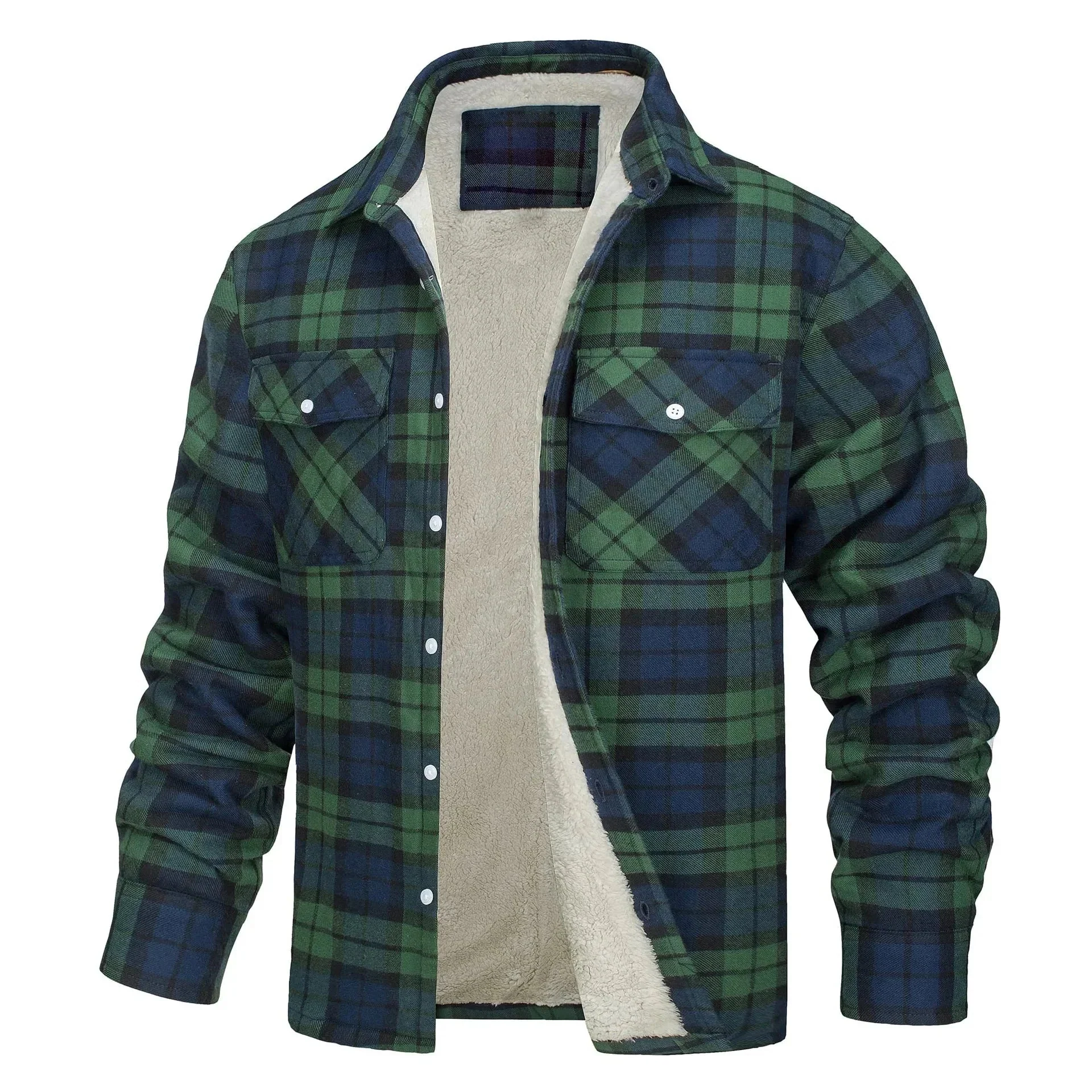 (PAGUE 1 LEVE 2) Jaqueta Masculina Xadrez + BRINDE - Image 8