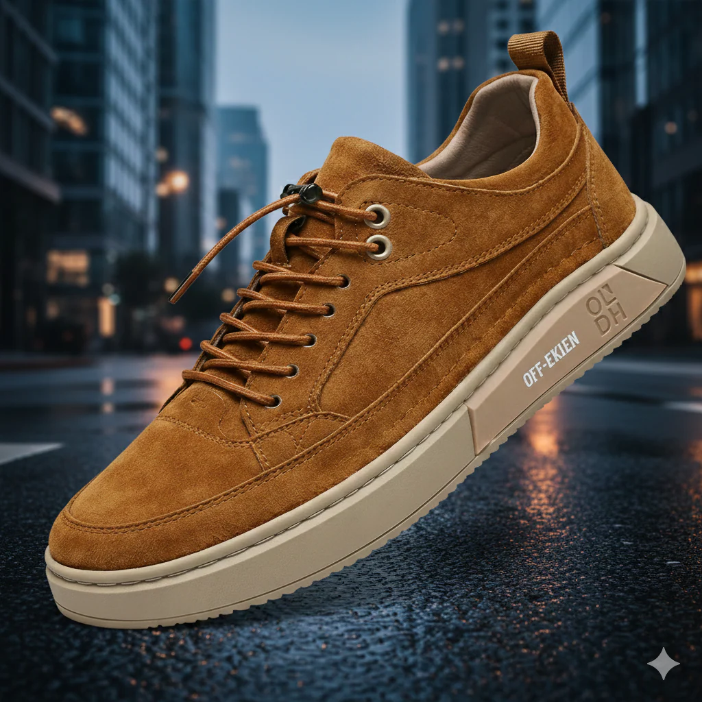 (PAGUE 1 LEVE 2 - PROMOÇÃO EXCLUSIVA) Sapatênis Masculino Em Couro Premium Off-Ekien + (BRINDE) - Image 7