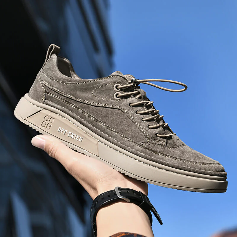 (PAGUE 1 LEVE 2 - PROMOÇÃO EXCLUSIVA) Sapatênis Masculino Em Couro Premium Off-Ekien + BRINDE - Image 2