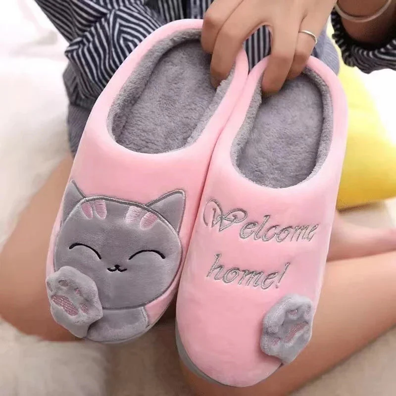 (PAGUE 1 LEVE 2) Pantufa Feminina Gato da Sorte Antiderrapante + BRINDE - Image 2