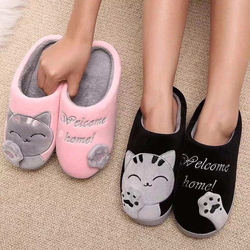 (PAGUE 1 LEVE 2) Pantufa Feminina Gato da Sorte Antiderrapante + BRINDE - Image 3