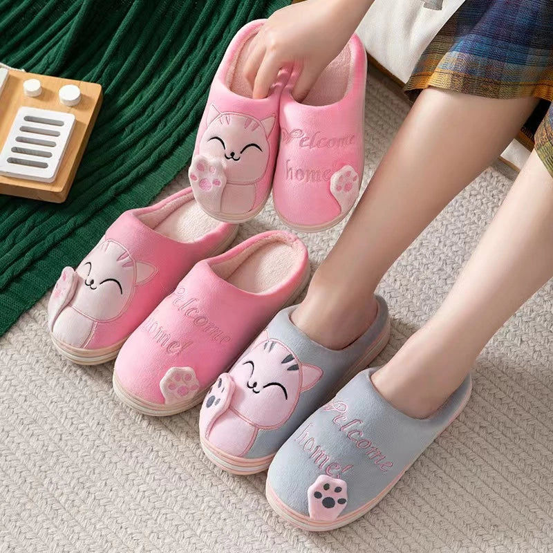 (PAGUE 1 LEVE 2) Pantufa Feminina Gato da Sorte Antiderrapante + BRINDE - Image 6