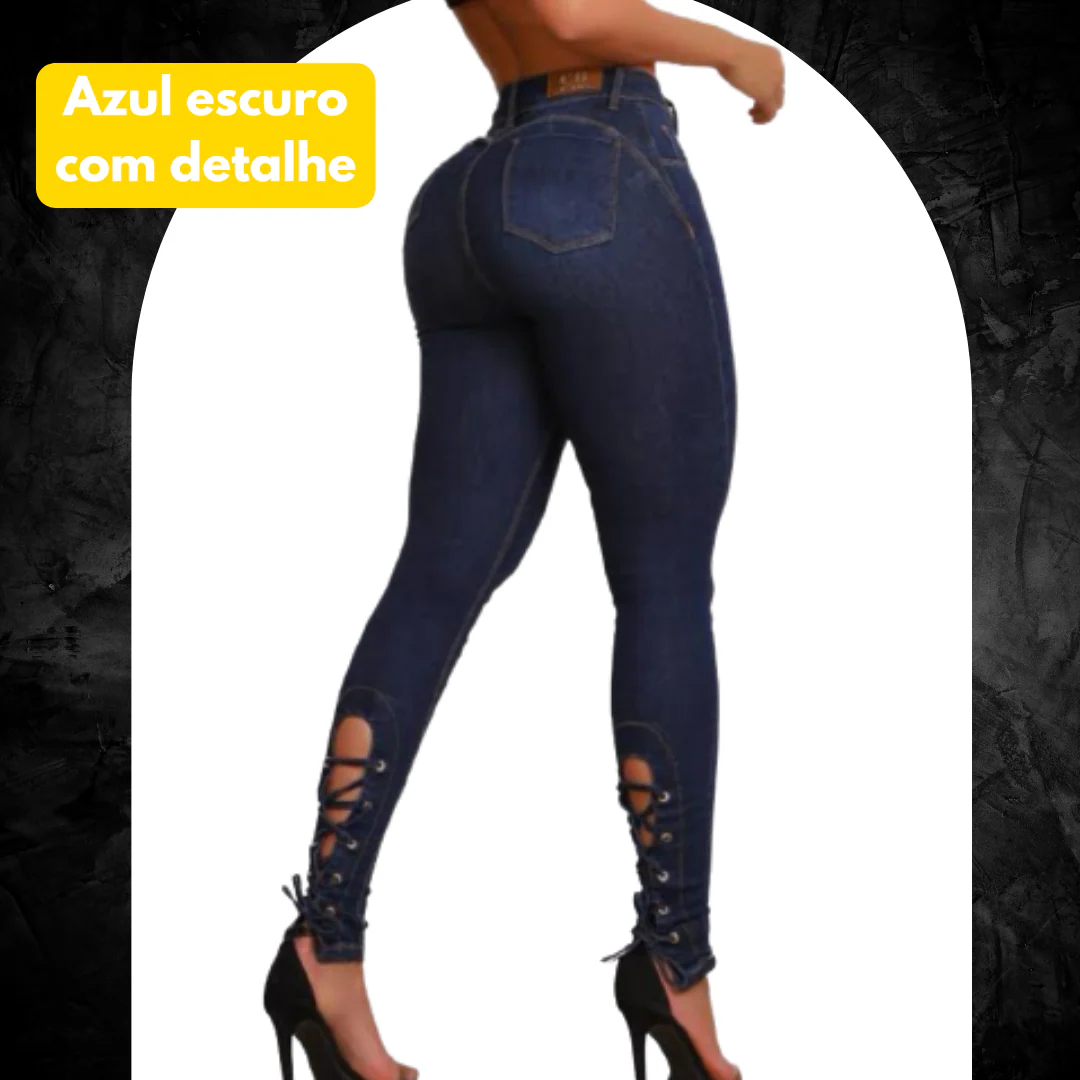 [PREÇO DIRETO DA FÁBRICA] Kit 6 Calças Jeans Modeladoras + Cinto Fivela Argola Dupla de Brinde APENAS HOJE - Image 3