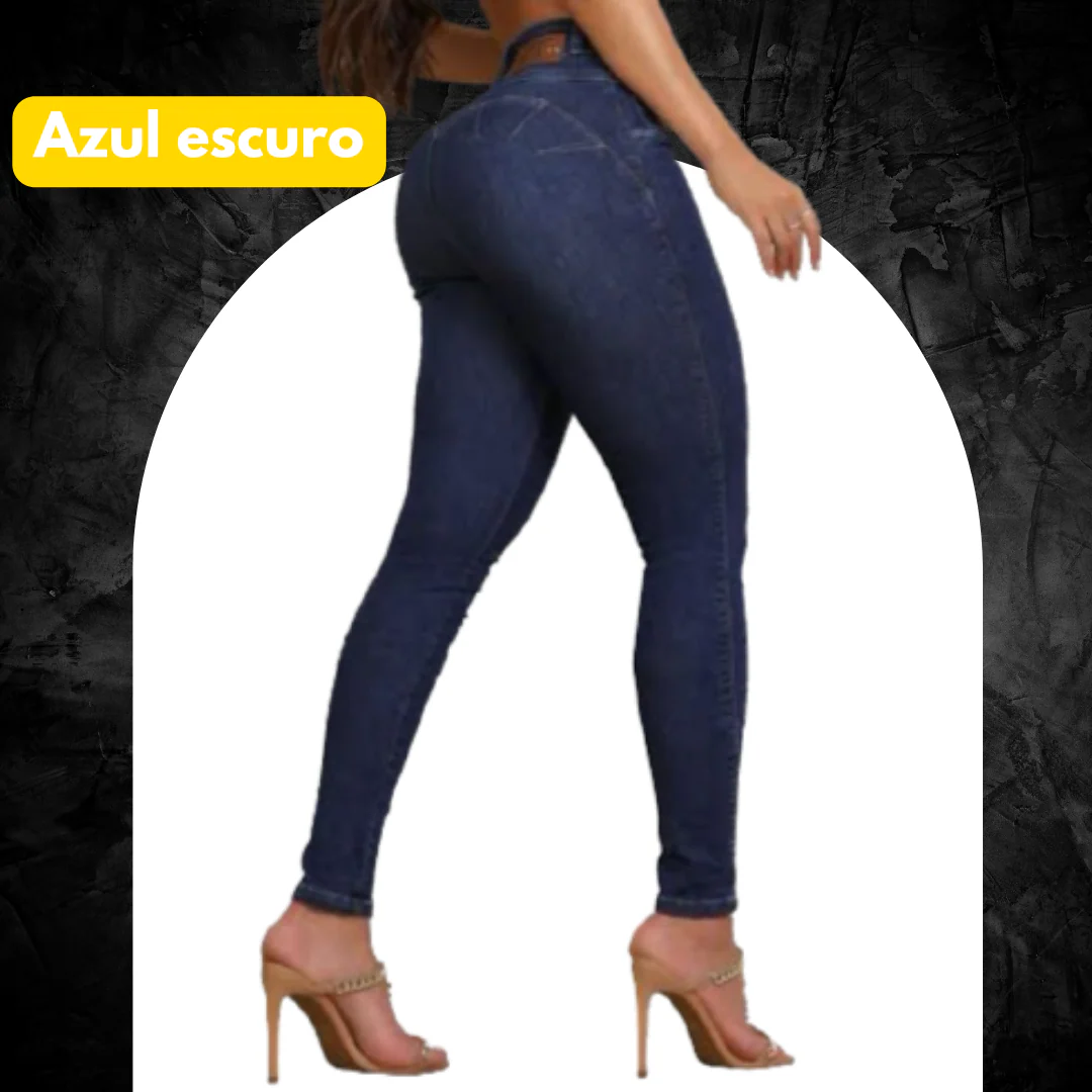 [PREÇO DIRETO DA FÁBRICA] Kit 6 Calças Jeans Modeladoras + Cinto Fivela Argola Dupla de Brinde APENAS HOJE - Image 6